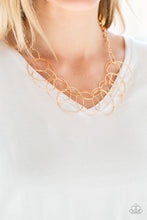 Load image into Gallery viewer, Paparazzi Circa de Couture - Gold Necklace - A Finishing Touch Jewelry